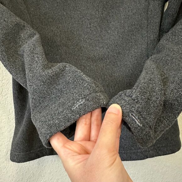 Vintage PATAGONIA SYNCHILLA Polar Basin Jacket Gray Full Zip Fleece - Picture 7 of 14